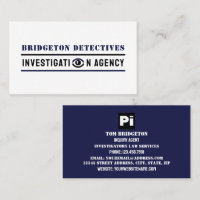 Ojo Privado Negrita, Investigador de Detective Pri