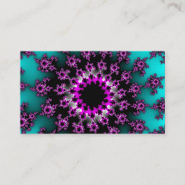 Tarjeta De Visita Ojo Verde azulado y negro colorido