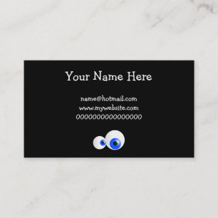 Tarjeta De Visita Ojos azules