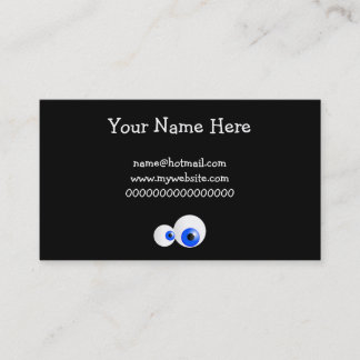 Tarjeta De Visita Ojos azules