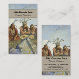 Tarjeta De Visita Ojos inescrutables, negros y similares a las joyas