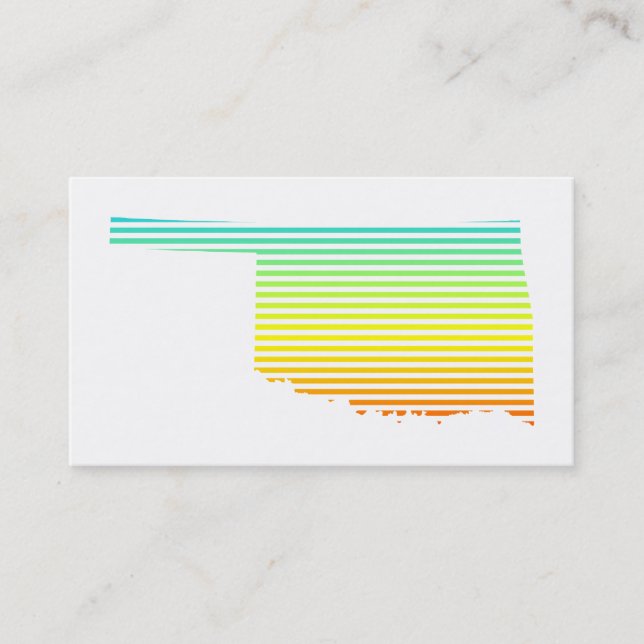 Tarjeta De Visita oklahoma chill fade (Anverso)