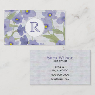 Tarjeta De Visita olvídate de las flores