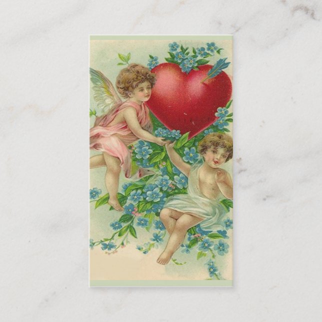 Tarjeta De Visita Olvídate de mi nudo San Valentín (Anverso)