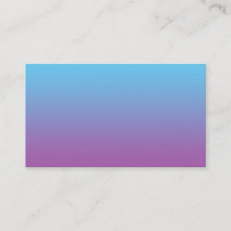 Tarjeta De Visita Ombre azul y púrpura