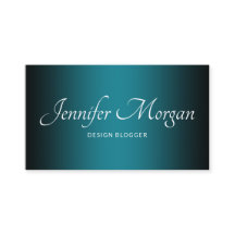 Ombre elegante negro y Verde azulado