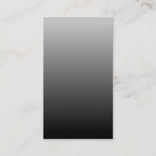 Tarjeta De Visita Ombre negro grisáceo