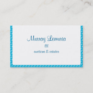 Tarjeta De Visita Ondas de Murray
