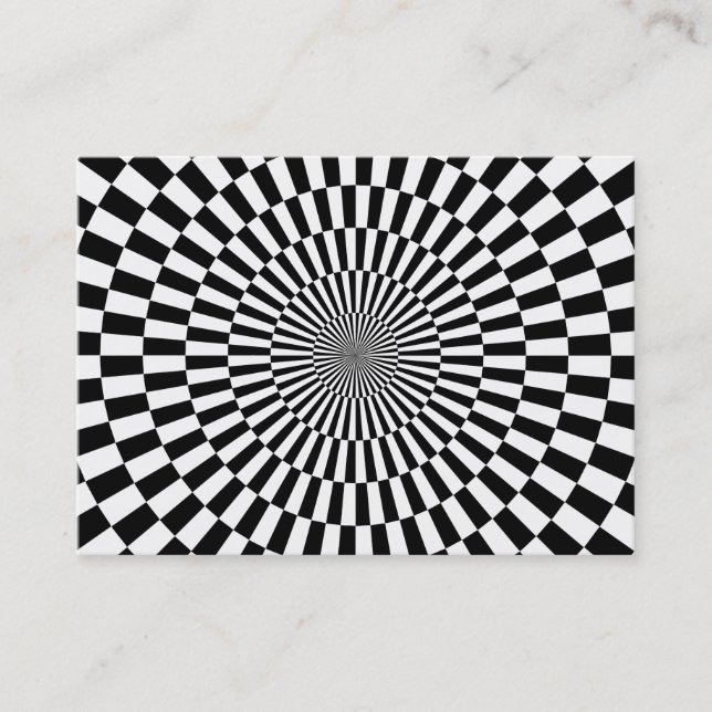 Tarjeta De Visita Op Art 01 (Anverso)