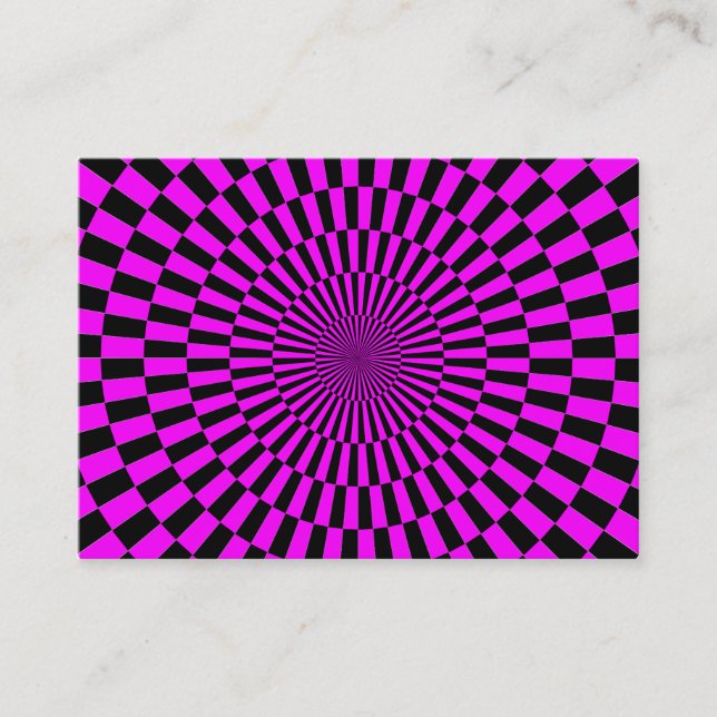 Tarjeta De Visita Op Art 04 (Anverso)