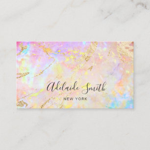 Tarjeta De Visita opal colorida