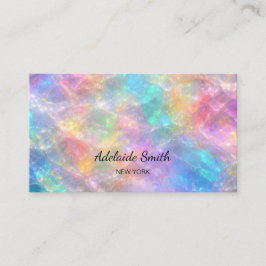 Tarjeta De Visita opal stone business card