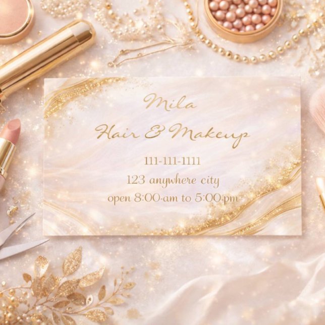 TARJETA DE VISITA OPAL STONE GOLD BUSINESS CARD (Subido por el creador)