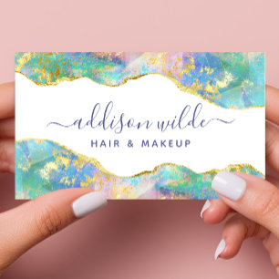 Tarjeta De Visita Ópalo de Fuego 