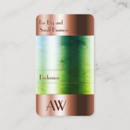 Tarjeta De Visita Óptica de vidrio de caja de oro con Rosa llamativo