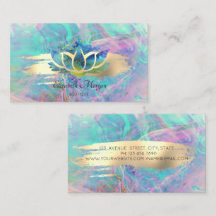 Tarjeta De Visita Óptica profesional moderna de brocha de oro de Lot
