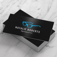 Optometrist Médica de ojos Glass Blue Glasses Negr