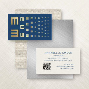 Tarjeta De Visita Optometrist Vision Opticist Glasses