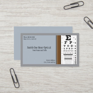 Tarjeta de visita Optometrists