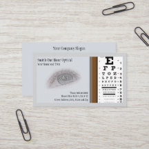 Tarjeta de visita Optometrists