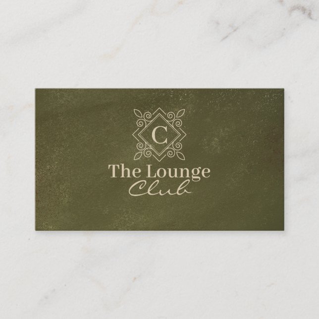 Tarjeta de visita Opulence (Anverso)