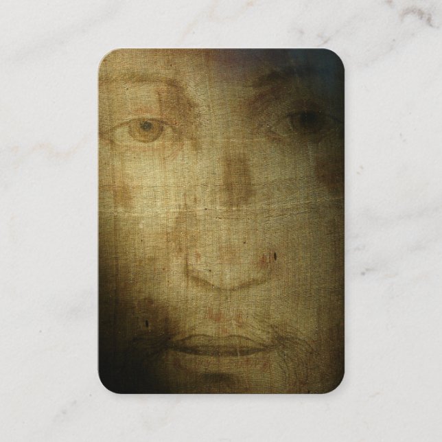 Tarjeta De Visita Oración al Santo Rostro de Jesús (Anverso)