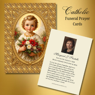 Tarjeta De Visita Oración católica memorial Navidad Jesús