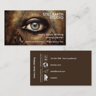 Tarjeta De Visita Oracle Interno   Diseño del Tercer Ojo