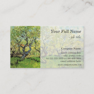 Tarjeta De Visita Orchard en Blossom, buen negocio de arte profesion