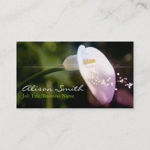 Tarjeta De Visita Orchid Business Card