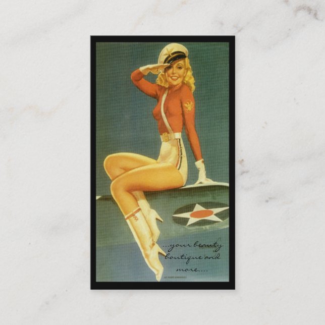 Tarjeta De Visita Orden de encargo de Deanna (Anverso)