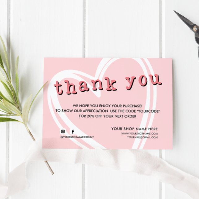 Tarjeta De Visita ORDEN moderno INSERTAR moda gracias Rosa (Subido por el creador)