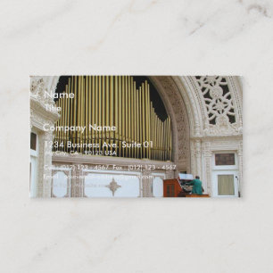 Tarjeta De Visita Órgano Spreckels