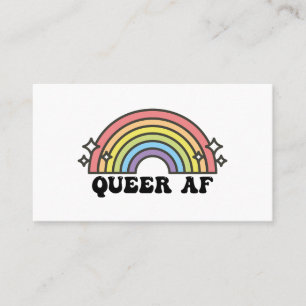 Tarjeta De Visita Orgullo gay gay lesbiana trans-bisexual LGBTQ