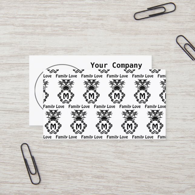 Tarjeta De Visita Orgullo tribal de avispón de Texas (Anverso/Reverso In Situ)