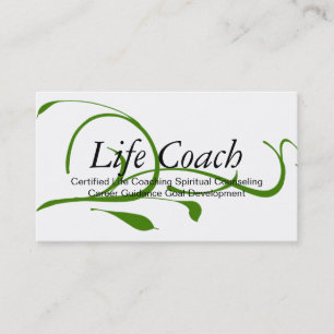 Tarjeta De Visita Orientación de Asesoramiento Espiritual Coach de V