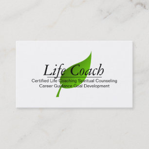 Tarjeta De Visita Orientación de Asesoramiento Espiritual Coach de V
