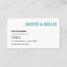 Tarjeta de visita original