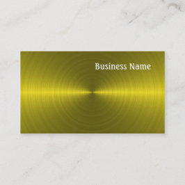 Tarjeta De Visita Oro