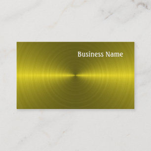 Tarjeta De Visita Oro