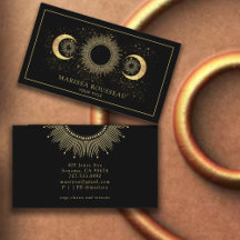 Oro Celestial Sol Negro Luna 