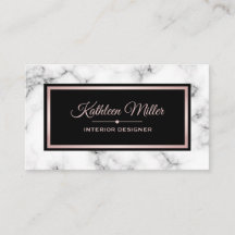 Oro color de rosa de mármol de moda moderno