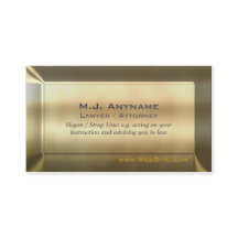 Oro-efecto del lujo del abogado/del abogado