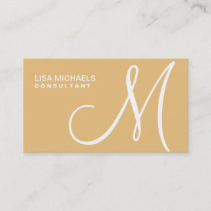 Tarjeta De Visita Oro elegante profesional del artista de maquillaje