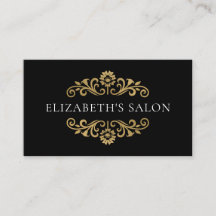 Oro negro elegante y moderno