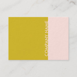 Tarjeta De Visita Oro rosa moderno