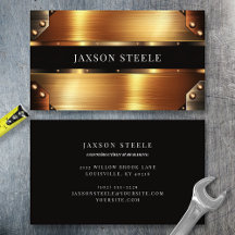 Oro y Bronce Riveteado Industrial
