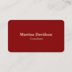 Tarjeta De Visita Oscuro Red Moderno Creativo Elegante