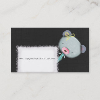Tarjeta De Visita Oso de peluche ART