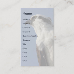 Tarjeta De Visita osprey